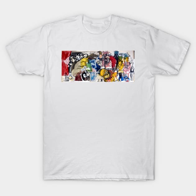 The chaos, The circus T-Shirt by VangoArtGallery